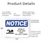 Signmission Swim At Your Own Risk We Can't Swim, 24 in W x Rectangle, Plastic OS-2PACK-NS-P-1824-L-18516 - alternate 8